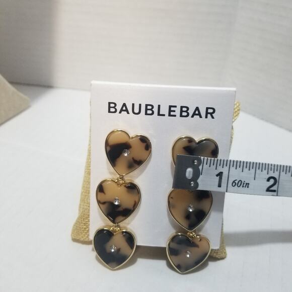 Baublebar heart shaped‎ earrings - Picture 2 of 3